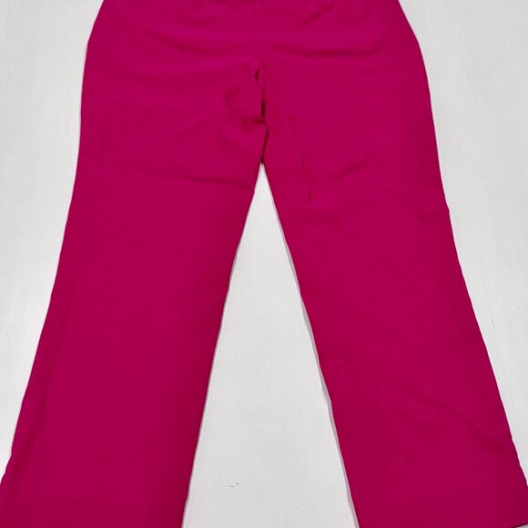 Chico's Brigitte Cropped Pants in Fuschia; Chico's Sz 00--US Sz 0/2 - Picture 2 of 6